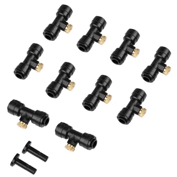 

10Pcs Irrigation Misting Nozzles Kit Patio Cooling System Garden Irrigation Accessories Set