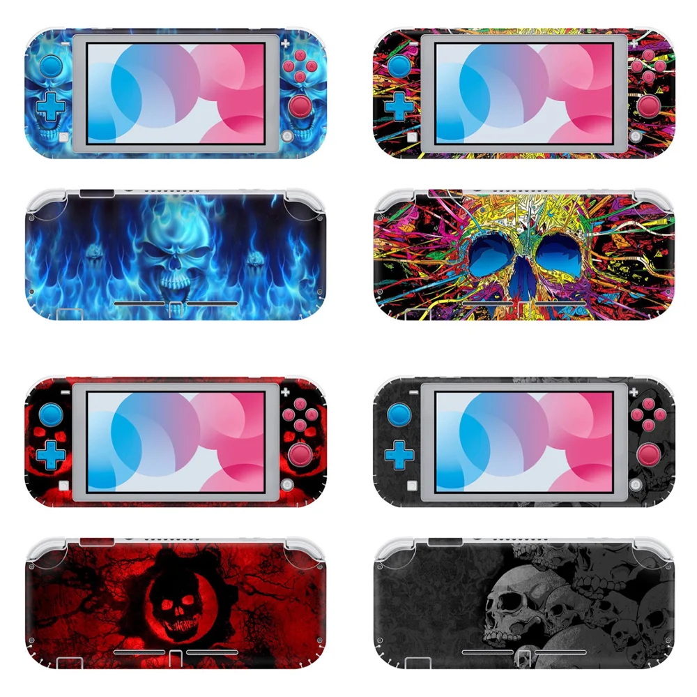 Череп картина для N intendo переключатель Lite Защитная пленка Switch lite ПВХ Виниловая