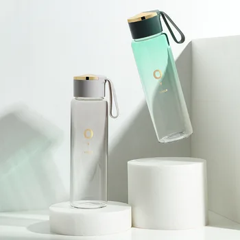 

Stylish CAMOUFLAGE glass bottle sport water bottle Direct Drinking glass cup water jug 400ml my Beautiful cute tea bottle