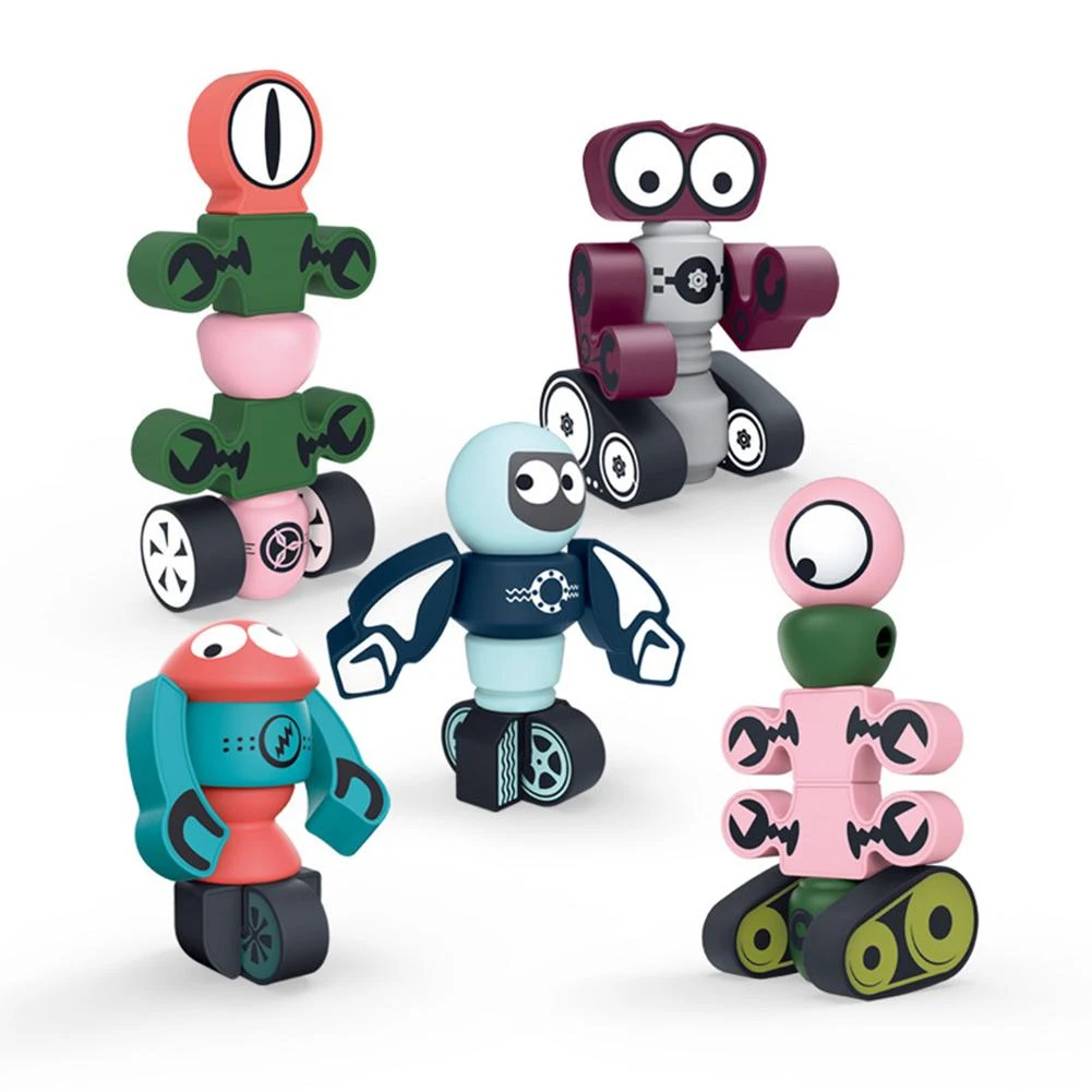 magnetic robot toy
