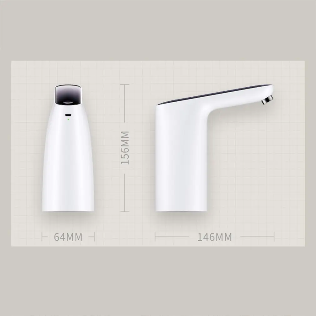 Автоматический USB мини сенсорный выключатель водяной насос беспроводной Перезаряжаемый электрический умный диспенсер водяной насос с usb-кабелем