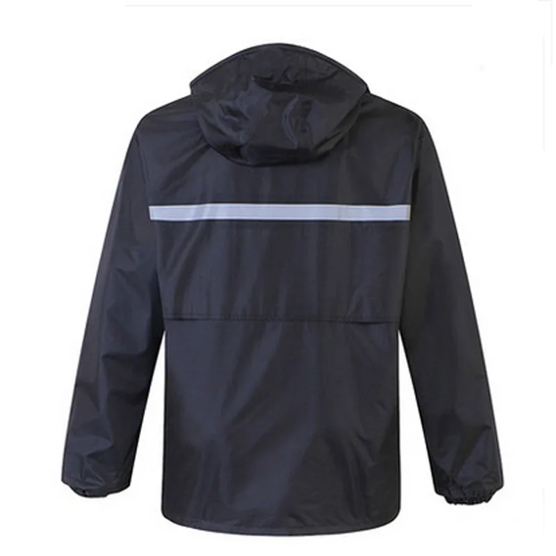 Осенне-зимняя водонепроницаемая куртка-бомбер с молнией и высокой видимостью, с рип-стоп, спецодежда, светоотражающая Рабочая одежда