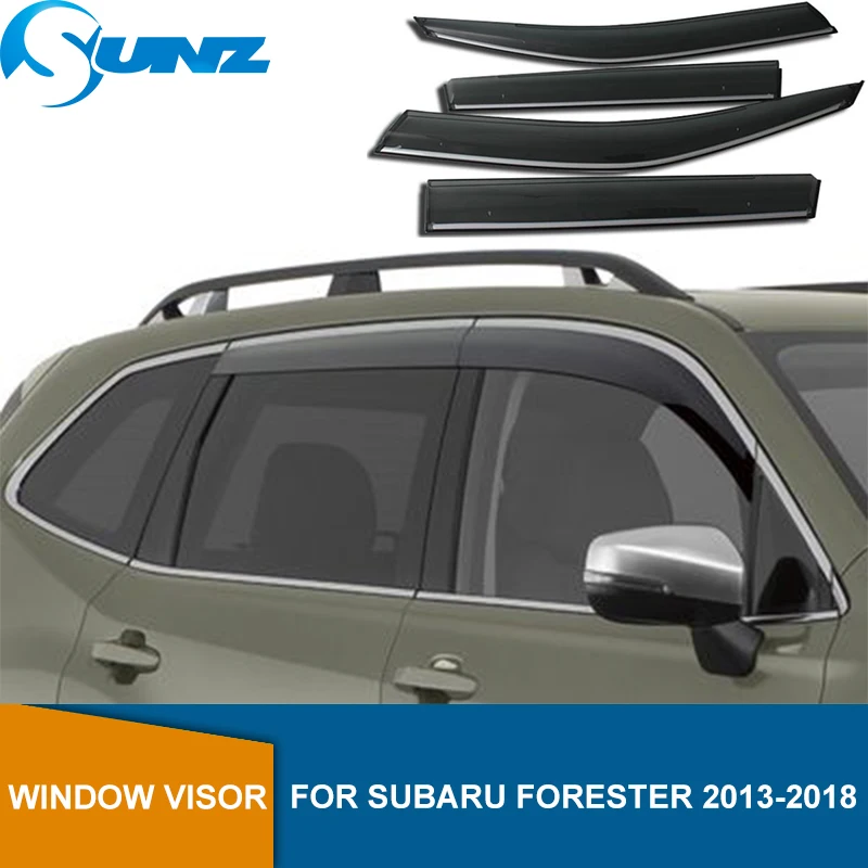 Дефлектор боковых окон для Subaru Forester 2013 2014 2015 2016 2017 2018|Навесы и укрытия| |