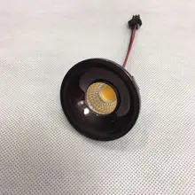 10 шт./лот мини-светильник под шкаф Точечный светильник 3 Вт потолочный встраиваемый светильник AC85-265V светильник с регулируемой яркостью