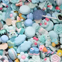 30PCS Mixed 1/6 Scale Miniature Food Mini Bread Cookies Cake Candy Donut Blyth Barbies BJD Pretend Play Toys Accessories 2