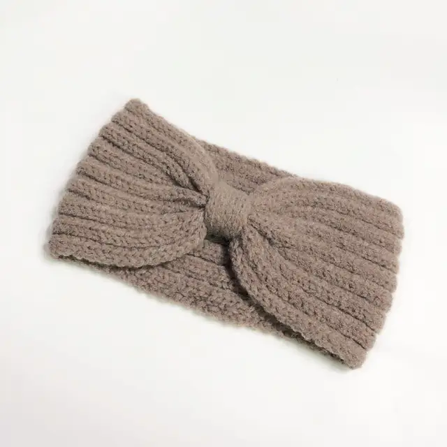 Winter Warm Headband for Women Woolen Knitting Headbands Wool Knitted Elastic Headband Headwear Girls Hair Band Hair Accessories AY14