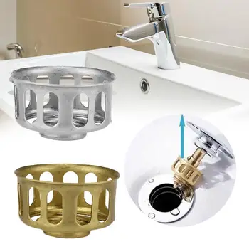 

1pc Bounce Drain Filter Basket Kitchen Sink Drain Strainer High-quality Sink Removable Strainer Basket With Sink Y6O1