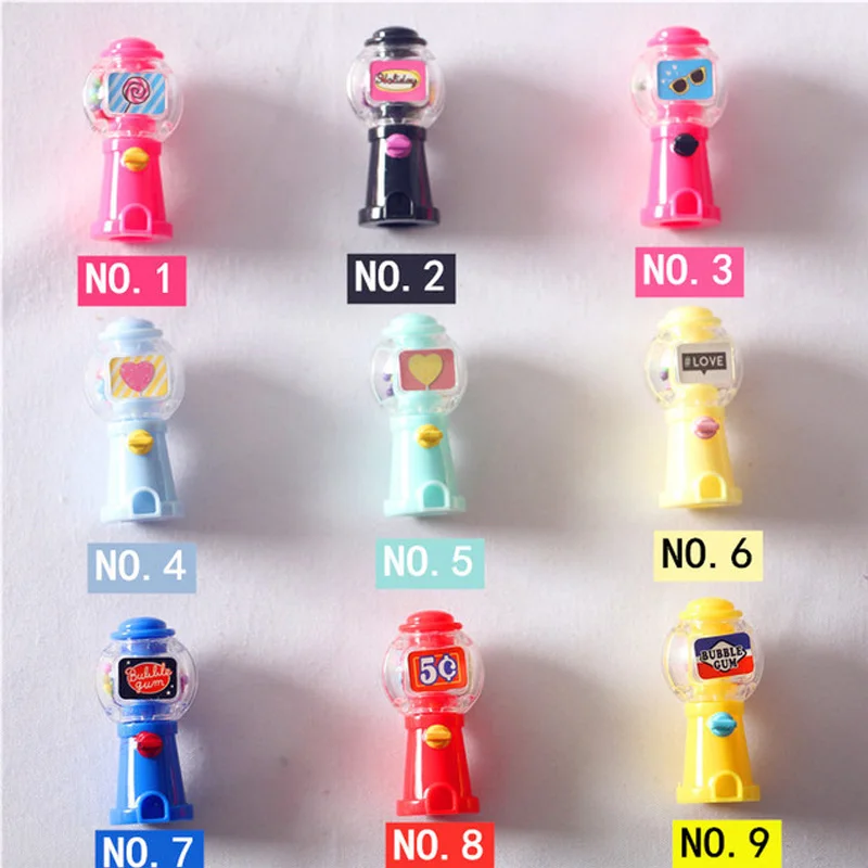 5Pcs Cute Wriggle Your Balls Machine 1/12 Miniature Dollhouse Dolls Accessories Kids Mini Play Toys Plastic Bubble Gum Machine 5Pcs Cute Wriggle Your Balls Machine 1/12 Miniature Dollhouse Dolls Accessories Kids Mini Play Toys Plastic Bubble Gum Machine