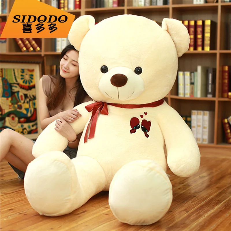 

Cute Ribbon Couples Teddy Bear Hug Bear Doll Plush Toys Doll Birthday Gift Items Valentine's Day Girl'S