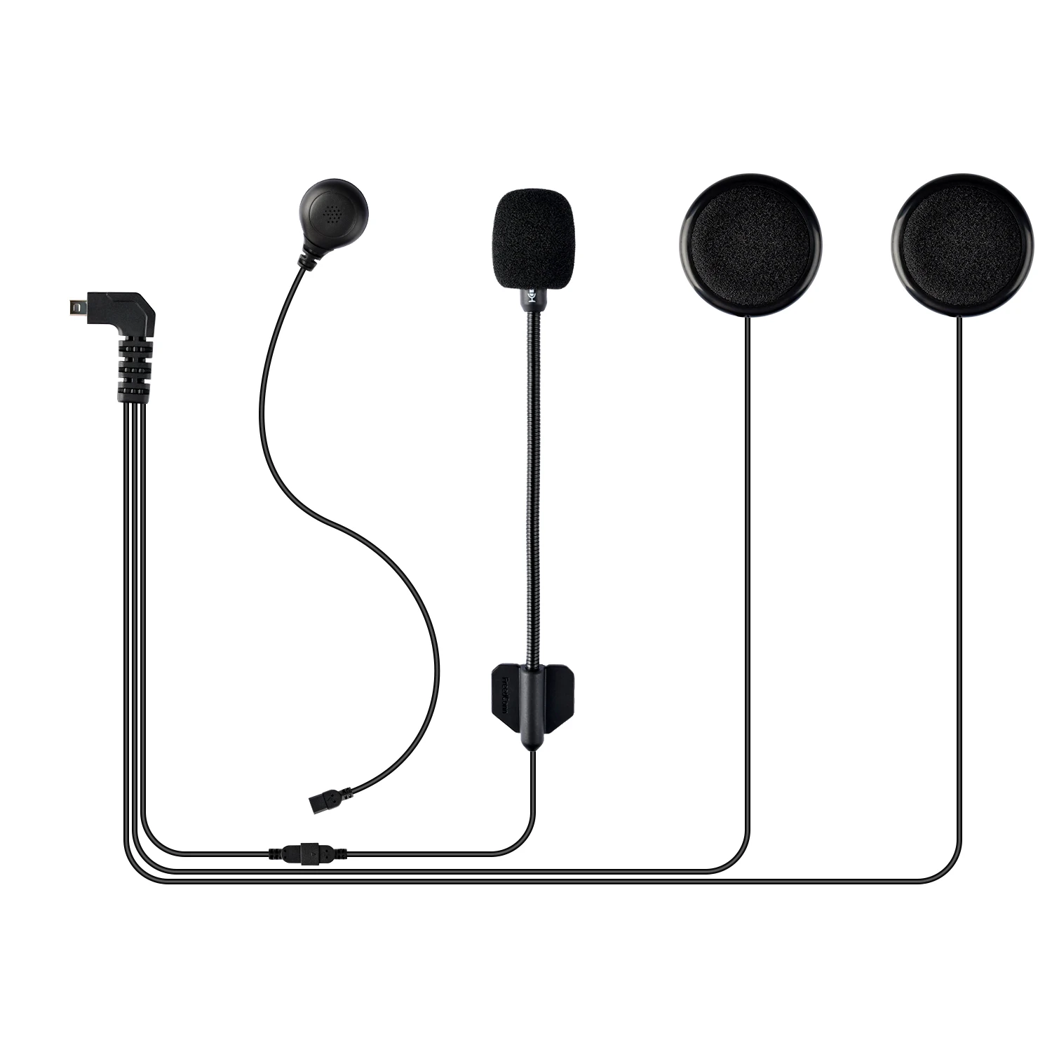 Freedconn Motorcycle Bluetooth Helmet Interphone Microphone/Headphone Headset for tcomos tcomsc tcomvb | Автомобили и мотоциклы