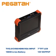 

Camera CCTV Tester7inch CCTV Tester video tester AHD ip VideoTester mini ahd Monitor 4 in 1with VGA HDMI input Security Cameras