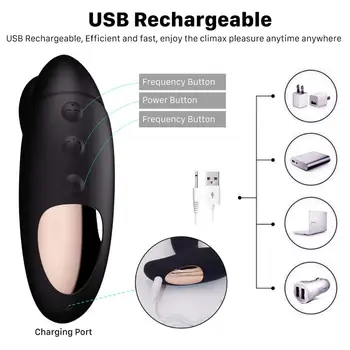 Gay Sex Toys Prostate Stimulator Vibrator Male Prostata Massager Dildo Anal Plugs Silicone Wireless Vibrator Prostate Massage 4