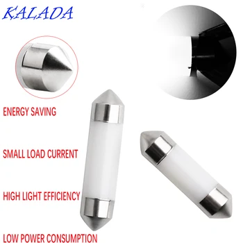 

KALADA LED Car Light Hight Quality Dome Light Double-Pointed Through Tube Ceramic 31/36/39/41mm Double-tipped COB Reading Lamp