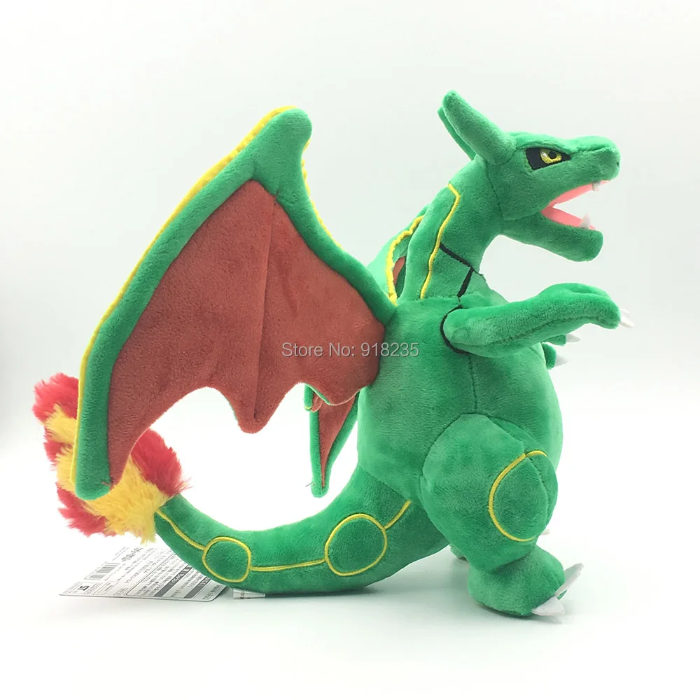 10/лот Charizard Rayquaza 25 см плюшевые куклы мягкие лучшие подарочные мягкие игрушки