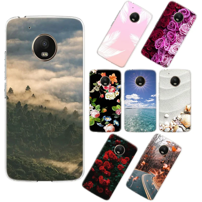 

Fashion Cartoon Landscape Phone Case For Motorola G4 G5 G5S G6 G7 G4Play G5Plus G6Plus G7Play E6Plus Phone Case Cover