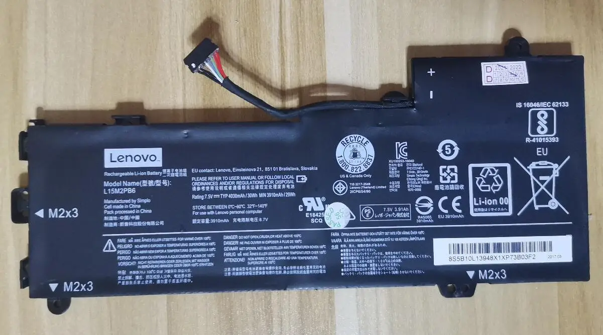 Новый оригинальный аккумулятор для Lenovo Flex 4-1130 Yoga 310-11IAP IdeaPad 310S-11IAP 2in1-11 L15M2PB6 5B10l13949 |