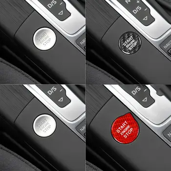 

Car Engine Start Button Trim Sticker for Audi A3 A4 A5 A6 C5 C6 Q5 Q7 S3 S6 S7