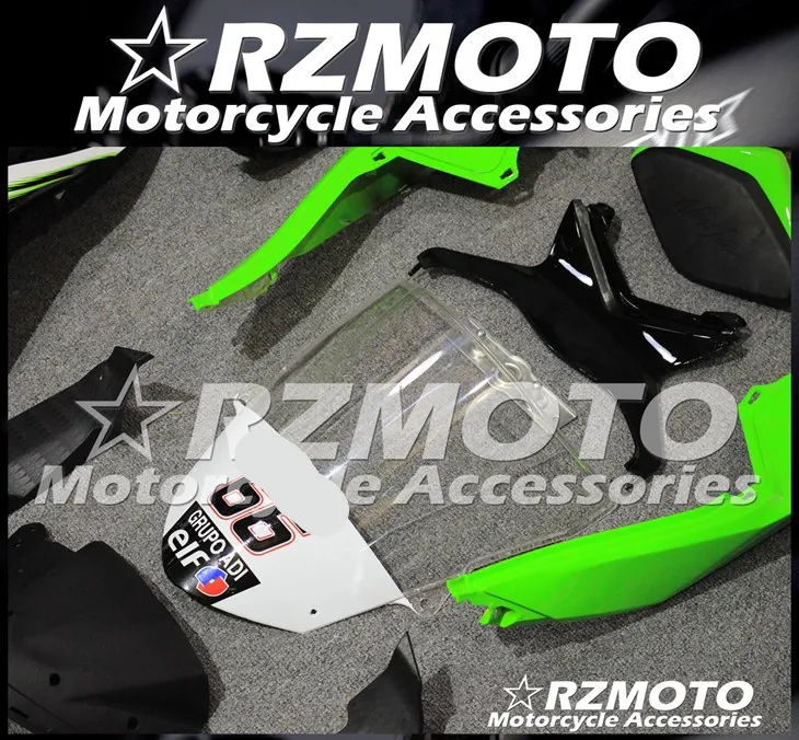 Новый Abs мотоцикл обтекатель подходит для Kawasaki ZX6R 636 2013 2018 бодикон литья под