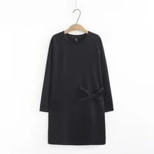 Платье большого размера 200 для полных мм весеннее трикотажное платье больших размеров d юбка Gf3-41e0