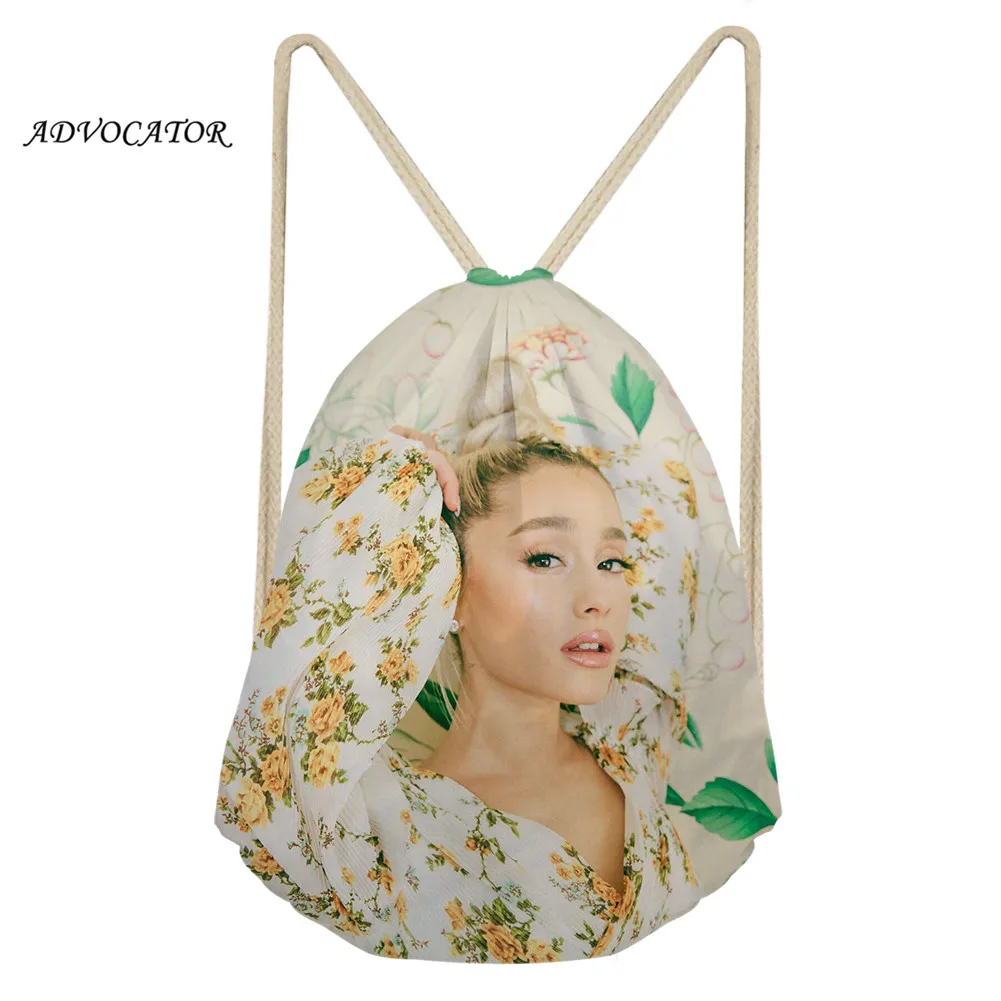 ADVOCATOR Ariana Grande, Сумка с 3D-принтом, сумка для мальчиков и девочек, водонепроницаемая сумка для хранения, рюкзак для спорта, мужской карман - Цвет: as pictre