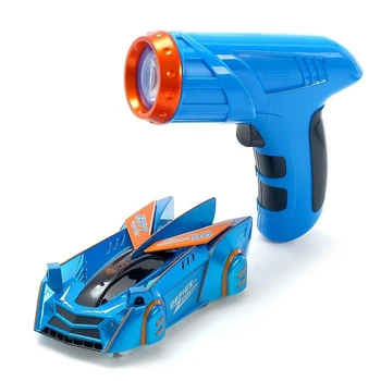 

Anti-gravity car "Racer", laser control, battery, rides on walls, color blue