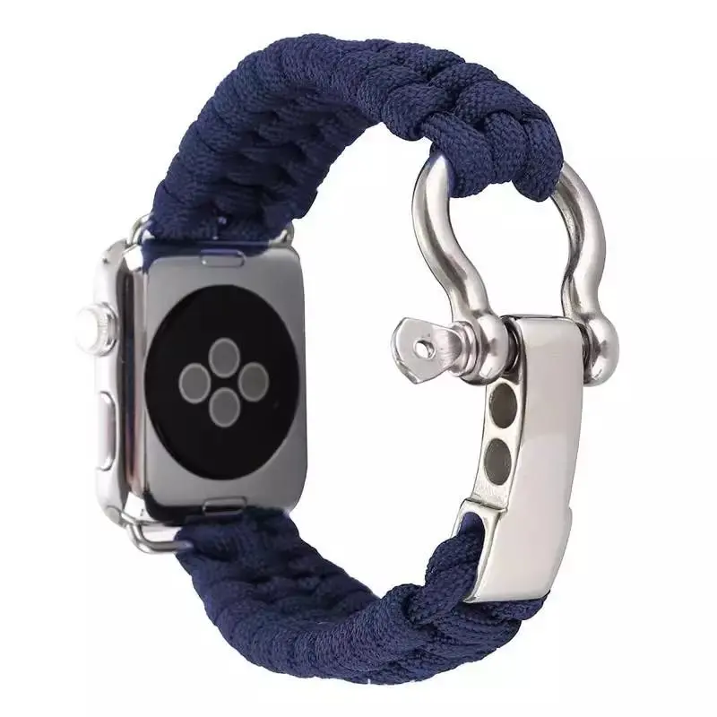 Наружный спортивный нейлоновый ремешок для часов с зонтиком Apple watch 38/42/40/44 мм