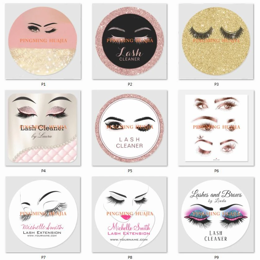 personalised clear stickers