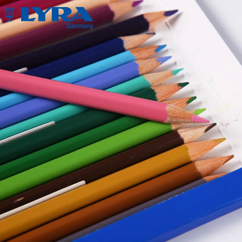 Germany Imported LYRA OSIRIS color pencil set 24/36 color oily Drawing pencils art painting coloring school supplies 3