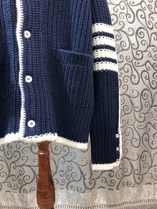 Женский осенний и зимний вязаный кардиган с диким воротником, куртка 1006