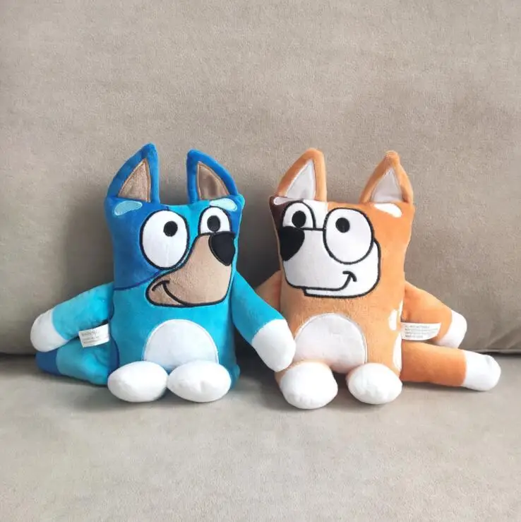 

2020 Cartoon TV ABC Bluey Bingo The Dog Plush Doll Stuffed Toy For Kid Birthday Christmas Gift 30cm