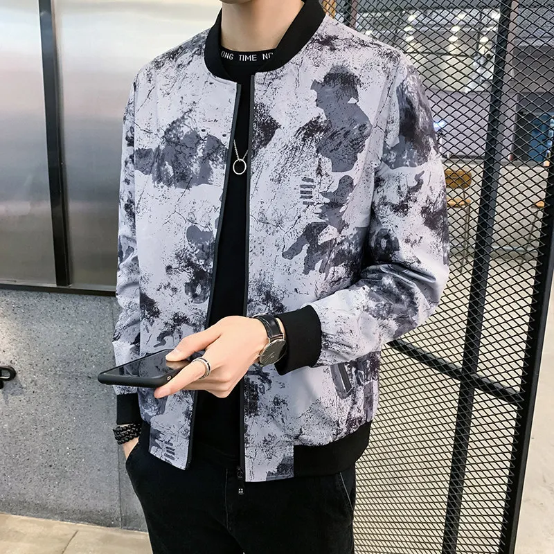 

Spring Clothing Coat Men's Thin Casual Jacket 2020 New Style Korean-style Trend Slim Fit Handsome Spring And Autumn Tops