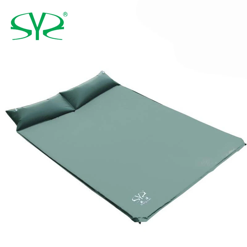 Автоматический надувной матрас на 2 человек подушка для пляжа пикника езды