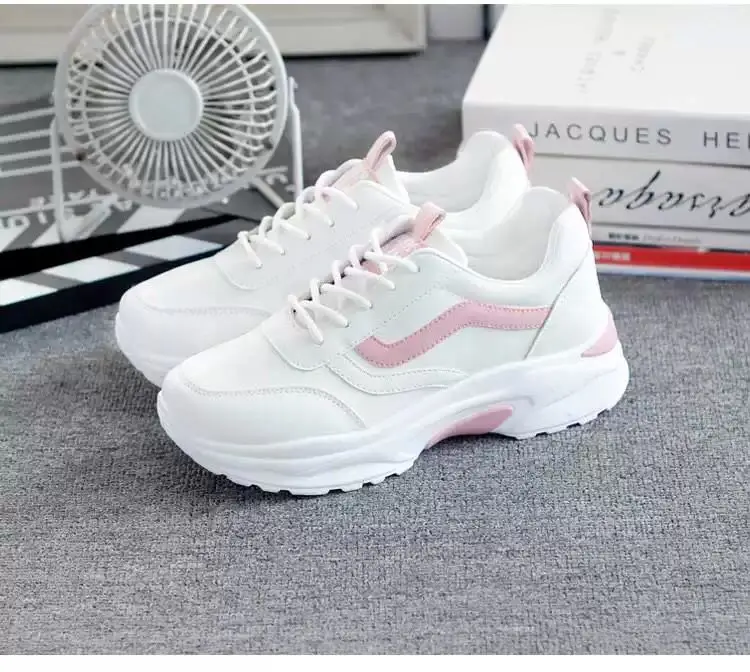Fashion Women Shoes Plus Size Women Flats Shoes Woman Platform Splicing New Female Hollow and breathable Lace Up Comfort Shoes