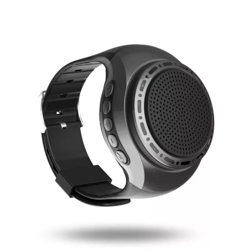1 Беспроводные наручные портативные носимые спортивный bluetooth-динамик часы с многофункциональным MP3-плеером для бега, пеших прогулок, альпинизма - Цвет: 1