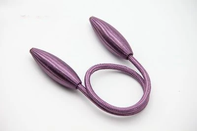 Purple 3 Магнитный шар, кольцо для занавесок, жемчужный галстук, веревка, зажимы, аксессуары, стержни, Holdbacks, пряжка, аксессуары, держатель для крючка, домашний декор - Цвет: Purple 3