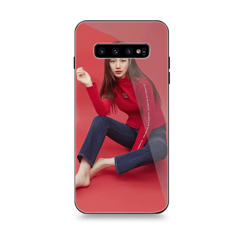 Чехол для телефона Стекло для samsung A70 A50 A30 A40 A20 A60 A10 S7 край S8 S9 S10 Plus Note 8 9 крышка ПЭ Suzy
