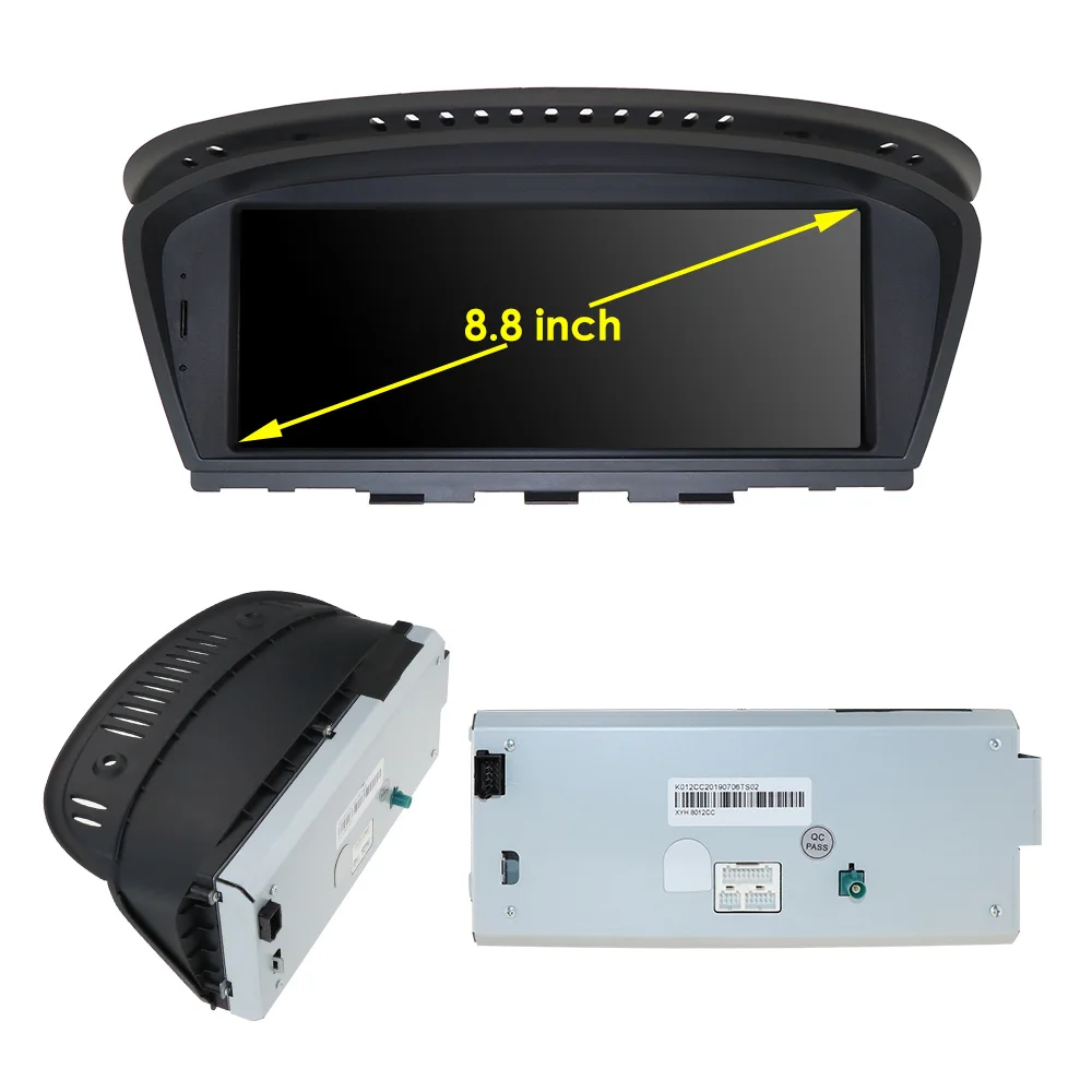 Perfect PX6 6cores android9.0 IPS car gps nodvd multimedia player for BMW 5 Series E60 E61 6 Series E63 E64 3 Series E90 E91 E92 CCC CAM 5