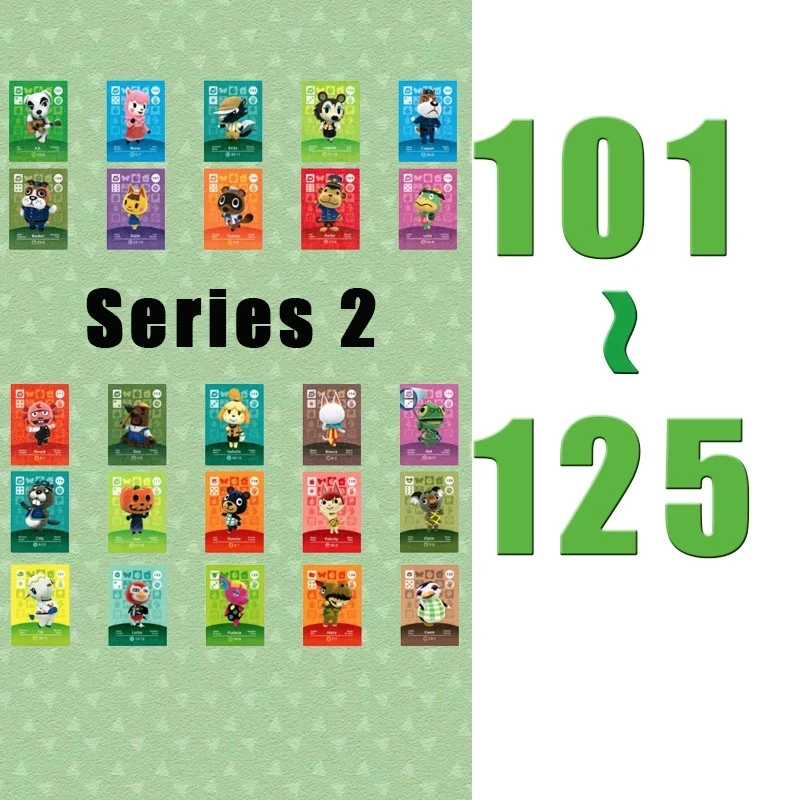 Series 2 (101 to 125) NFC Printed NTAG215 Big Size 86*54MM Game Card For NS Switch | Безопасность и защита