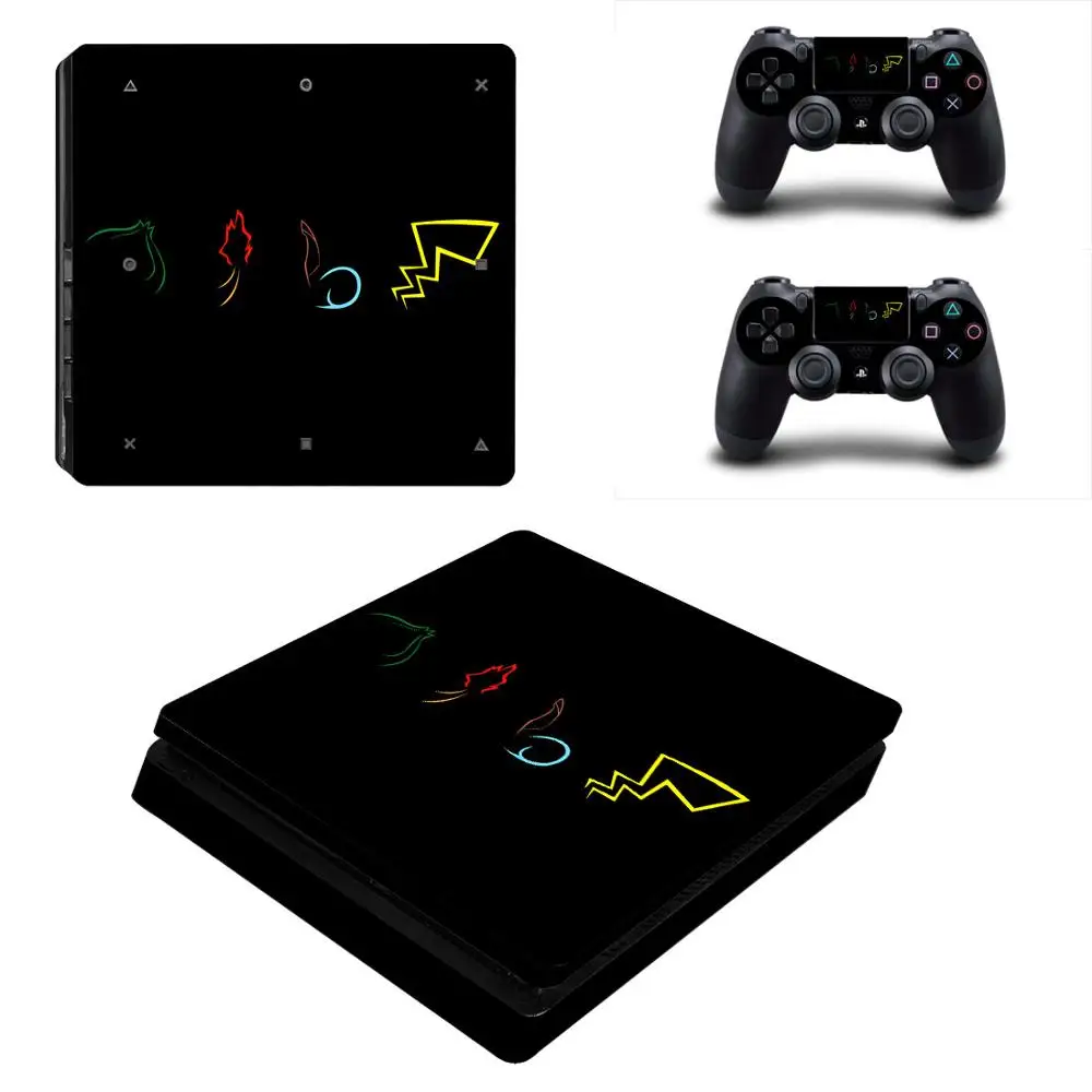 Популярная кожаная наклейка в стиле игры для Playstation 4 Slim PS4 и наклейки 2