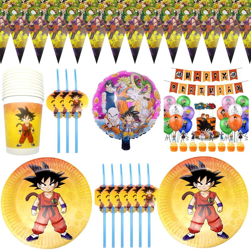 15 Invitations Card for Beyblade 18 Balloons 24 Cupcake Toppers Birthday Party Supplies Include Banner Cake Topper 