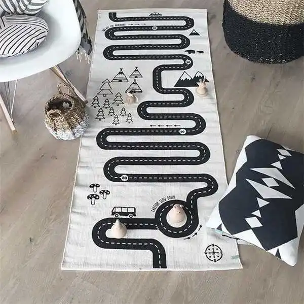 

Baby Play Mat Crawling Mat Double Surface Baby Carpet Rug Developing Mat for Children Game Pad Game Pad Children Room Decor