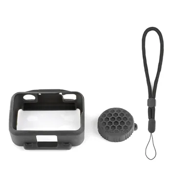 

Soft Silicone Protective Camera Lens Cap Cover Body Case Hand Strap Dust Proof Protector Camera Accessories for Dji Osmo Action