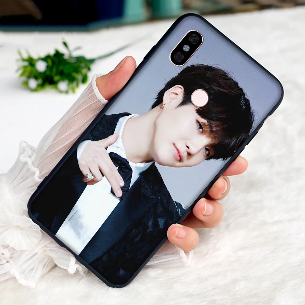 K-kop suga мягкий чехол для Xiaomi Redmi Note 4 4X6 7 8 Pro 5 Plus 5A 6A чехол - Цвет: 17