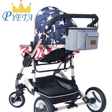 PYETA, Новое поступление, сумка для детских колясок, органайзер для детских вещей, сумка для подгузников для мам, сумка для подгузников для хранения детских принадлежностей