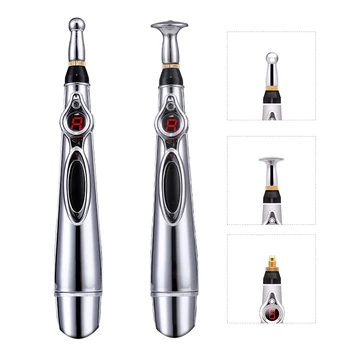 

Electronic Acupuncture Pen Electric Meridians Laser Therapy Heal Microcurrent Massage Pen Meridian Energy Pen Relief Pain Tools