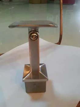 

Freeshipping Stainless Steel SUS AISI 304 Grade Top Holder Balcony Handrail Support for 40x40mm Square Pipe