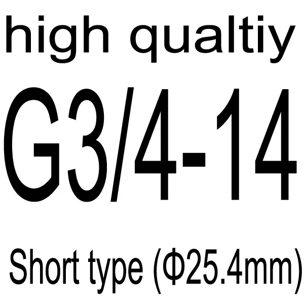 25.4mm short type Высококачественный Американский Корпус и твердосплавная форма сверла BSP NPT3/8 1/2 3/4 G3/8 G1/2 G3/4 импортный материал плоский тип - Цвет: 25.4mm short type