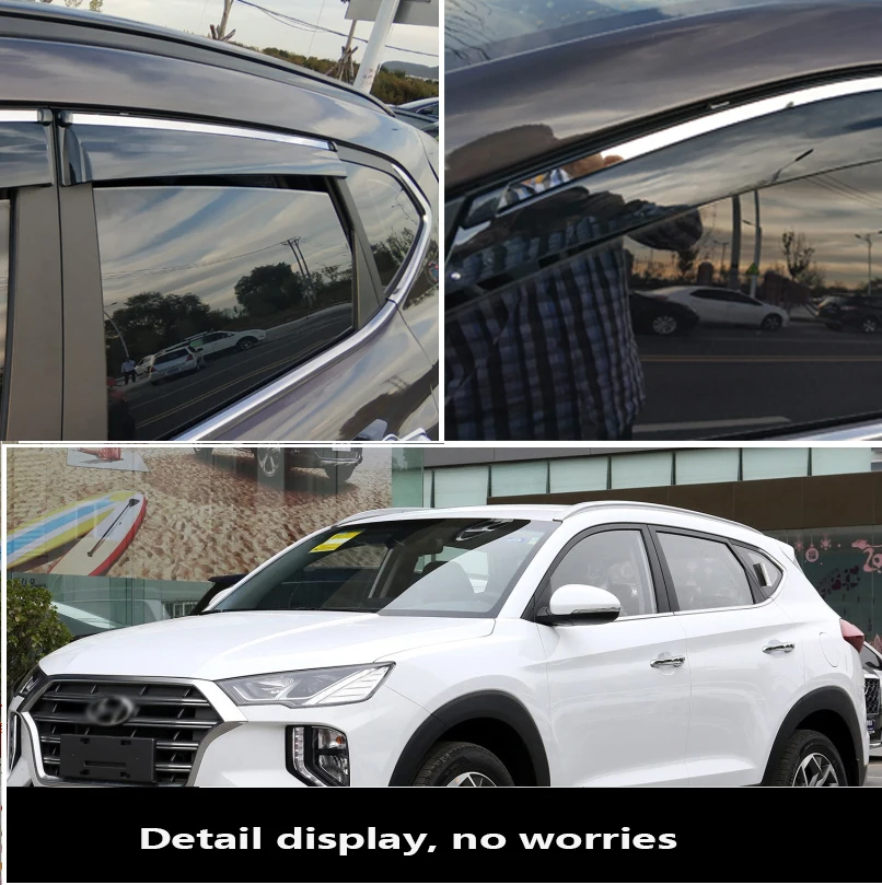 Для Hyundai Tucson защитное покрытие от дождя для окон и экстерьеров 2008 2019|Навесы