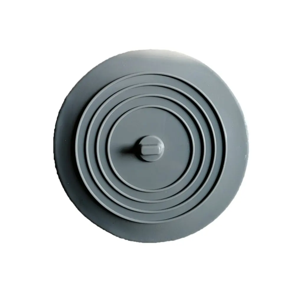 

Leakage-proof Water Stopper Basin Sink Hair Catcher Round Silicone Flat Cover Kitchen Drain Plug Universal