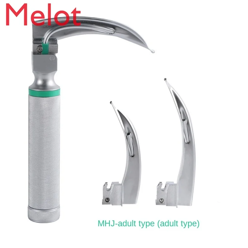 Stainless Steel Anesthesia Laryngoscope Adult and Children Neonatal